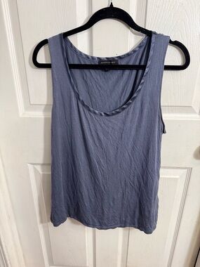 Banana Republic Women's Dusty Blue Scoop Neck Tank